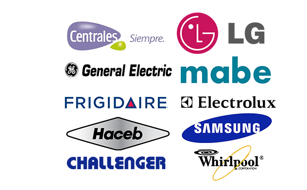 calentadores marca centrales, lg, mabe, general electric, frigidaire, electrolux, whirlpool, samsung, challenger, haceb